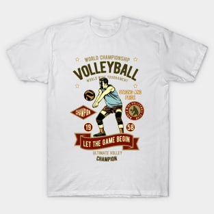 Vintage Volleyball T-Shirt